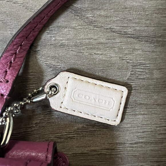 Coach Pink Leather Dylan Crossbody Wallet Bag - Picture 7 of 8